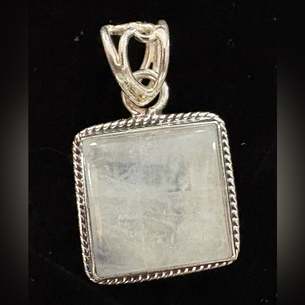 Sterling silver Moonstone Pendant